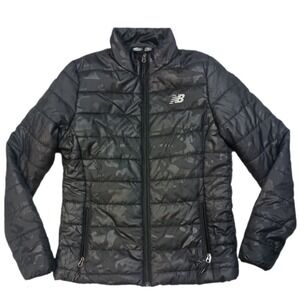 New‎ Balance Reflective Full Zip Puffer Jacket Y2K Vintage SKUW544